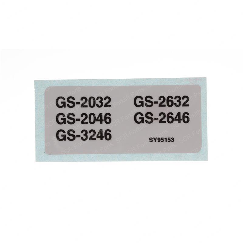 DECAL - GS32/46 GN65058 gn65058 product image