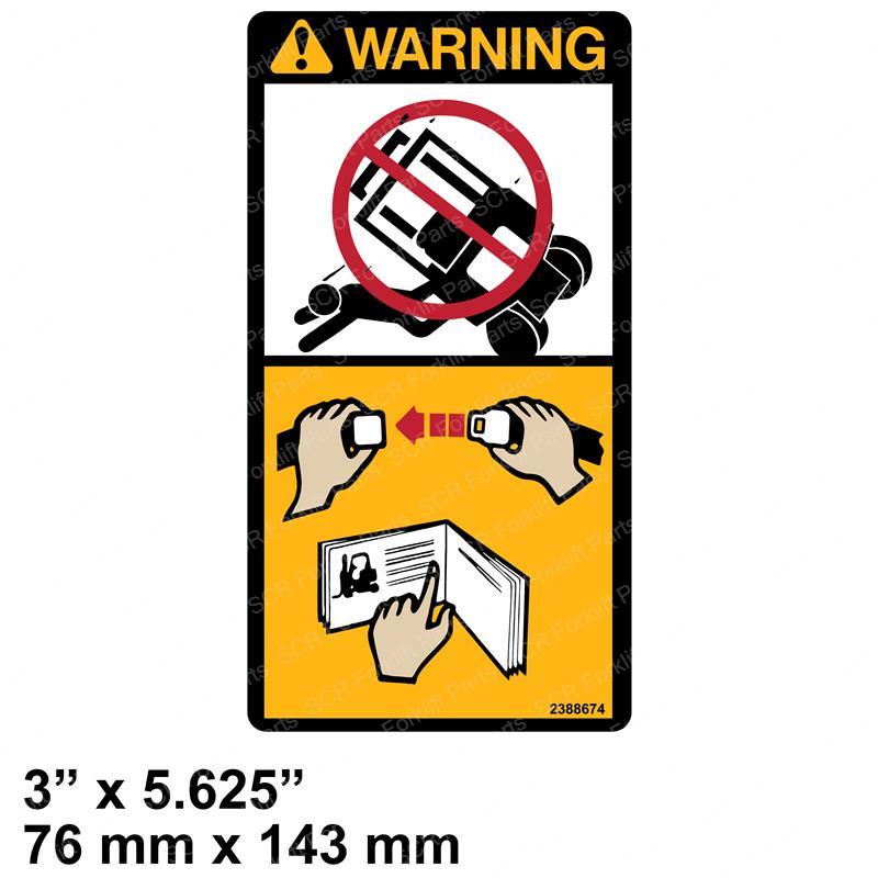 DECAL - SEAT BELT SAFETY YT220023042 yt220023042 product image