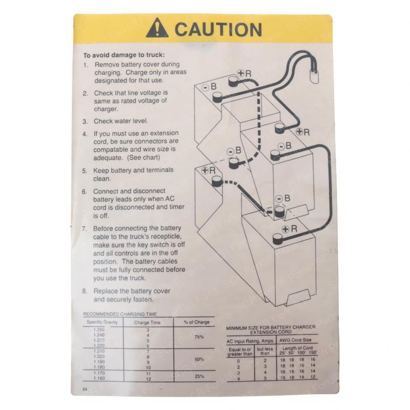 CAUTION CHARGER CR069069 cr069069 product image