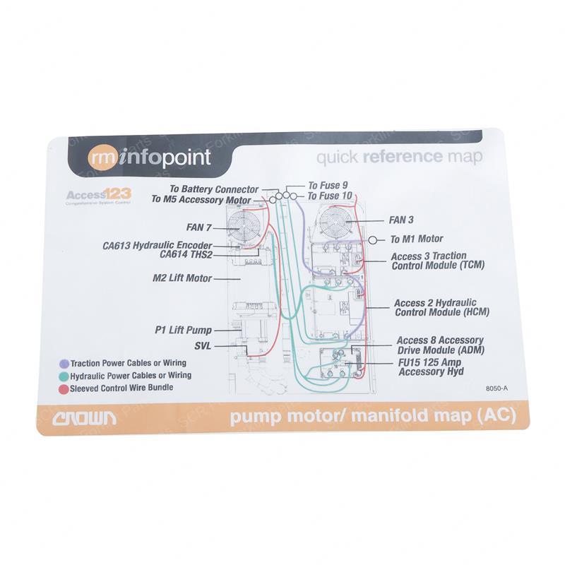 PUMP MOTOR AND MANIFOLD MAP EN CR68050 cr68050 product image