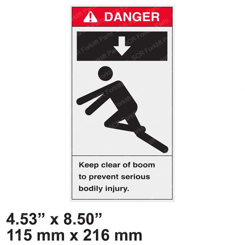 DECAL - DANGER GN182121 gn182121 product image