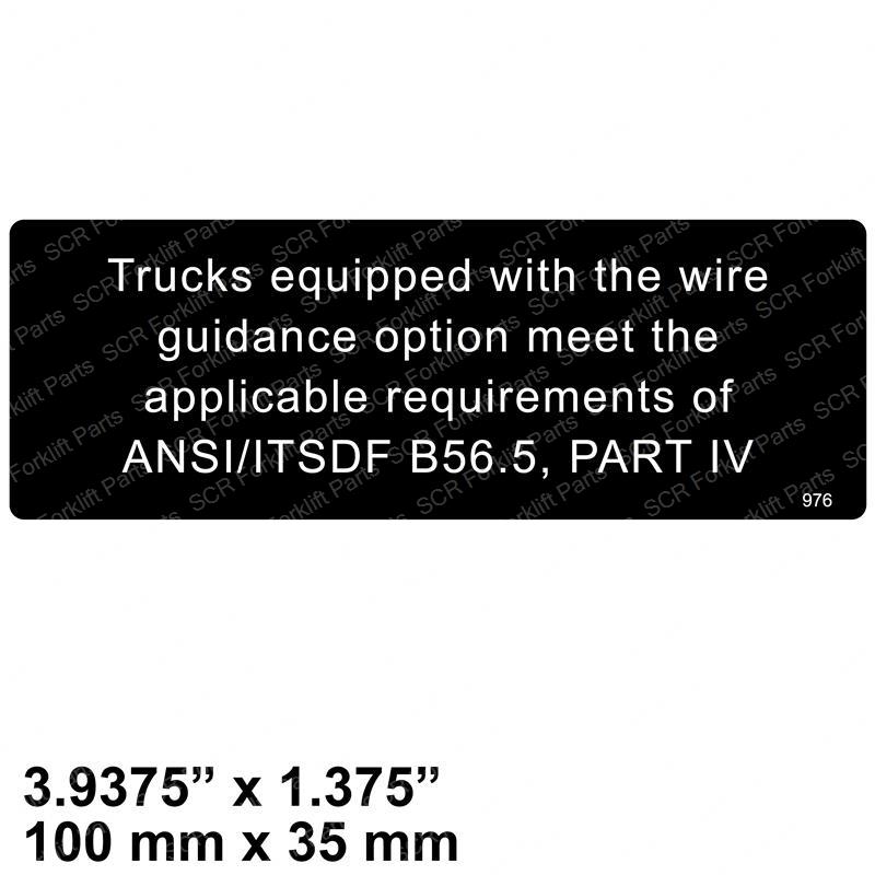 LABEL WIRE GUIDANCE CR69976 cr69976 product image
