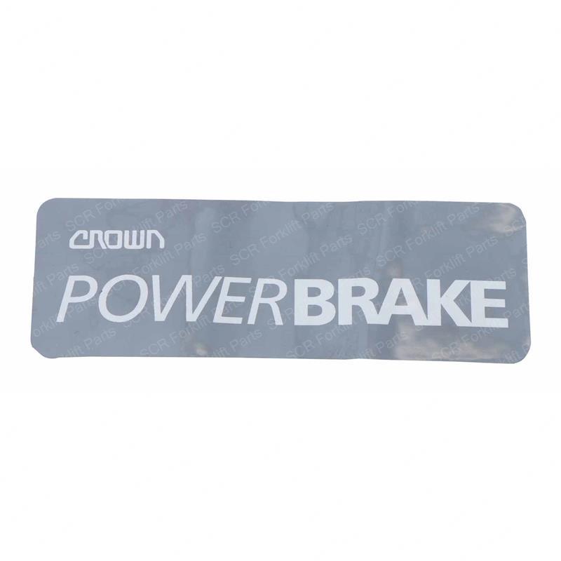 DECAL CROWN POWER BRAKE CR069970 cr069970 product image