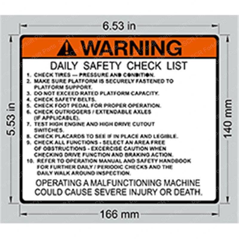 DECAL (WARN) JL1700643 jl1700643 product image
