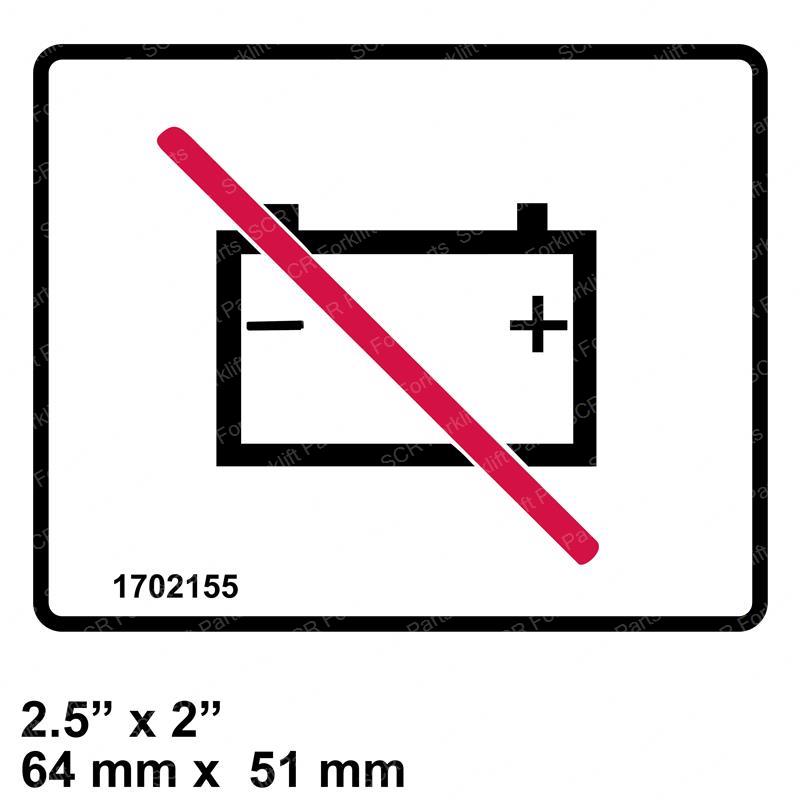 DECAL - BATTERY DISCONNECT JLNA1702155 jlna1702155 product image