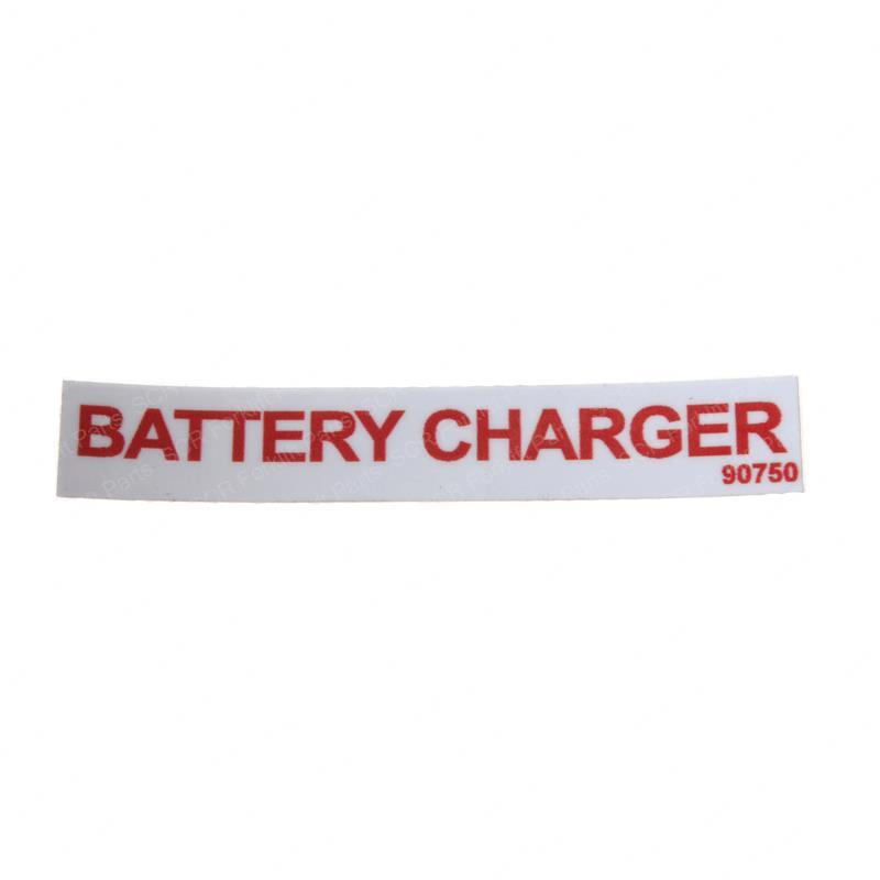 DECAL - BATTERY CHARGER SY28-101605 sy28-101605 product image
