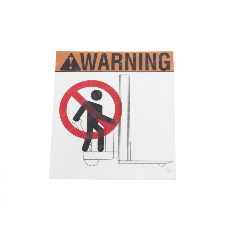 DECAL- NO RIDING RA312623-000 ra312623-000 product image