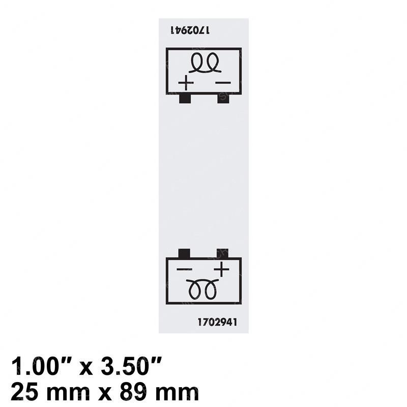 DECAL  BATT HEATER JL1702941 jl1702941 product image