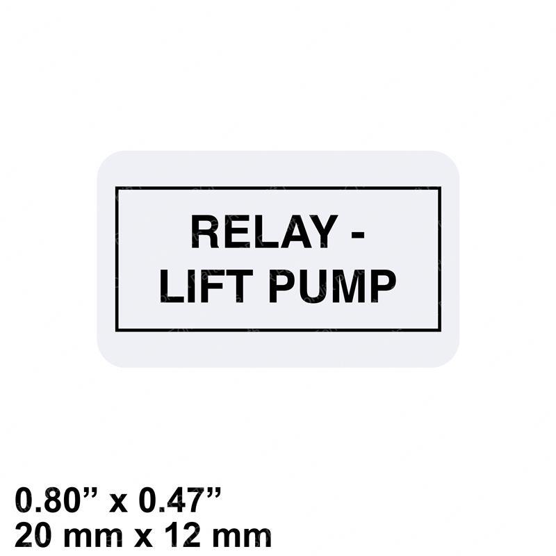 LABEL  RELAY HY1558221 hy1558221 product image