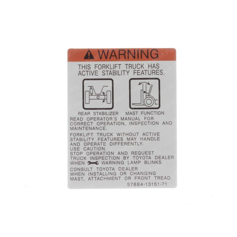 PLATE - CAUTION SY1243308 sy1243308 product image
