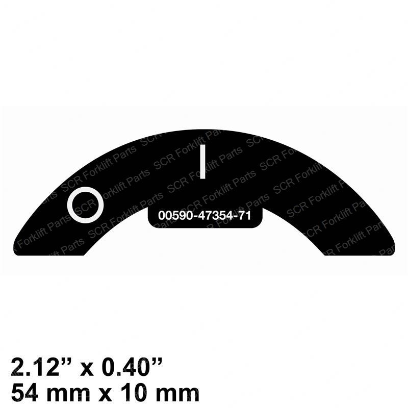 DECAL- 2 POSITION JL1045156 jl1045156 product image