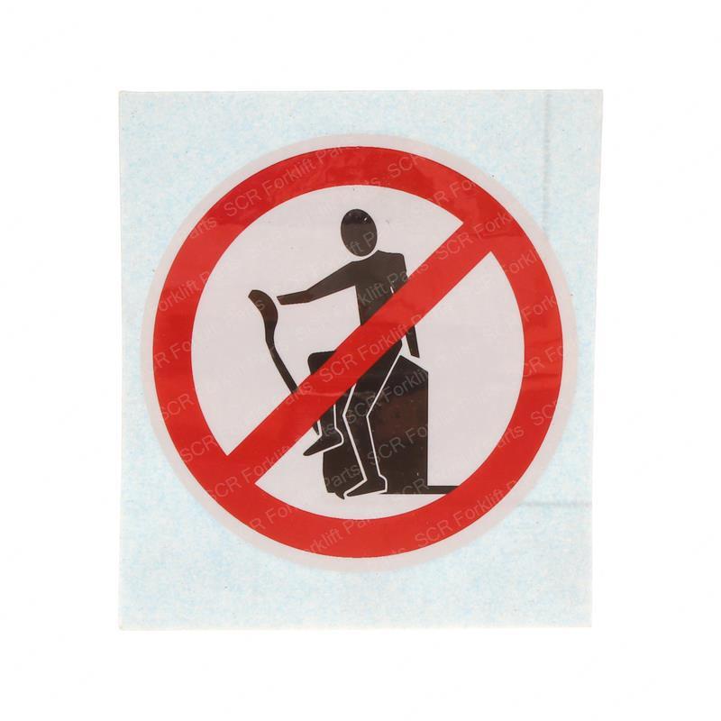 DECAL - NO SIT SY1243250 sy1243250 product image