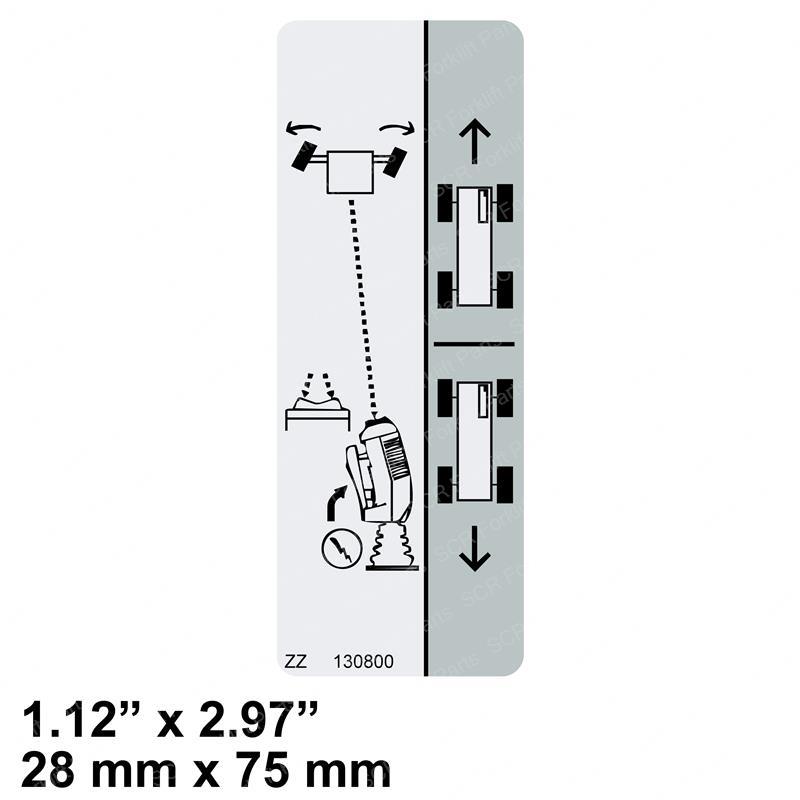 DECAL - DRIVE/STEER GNSJ130800AA gnsj130800aa product image