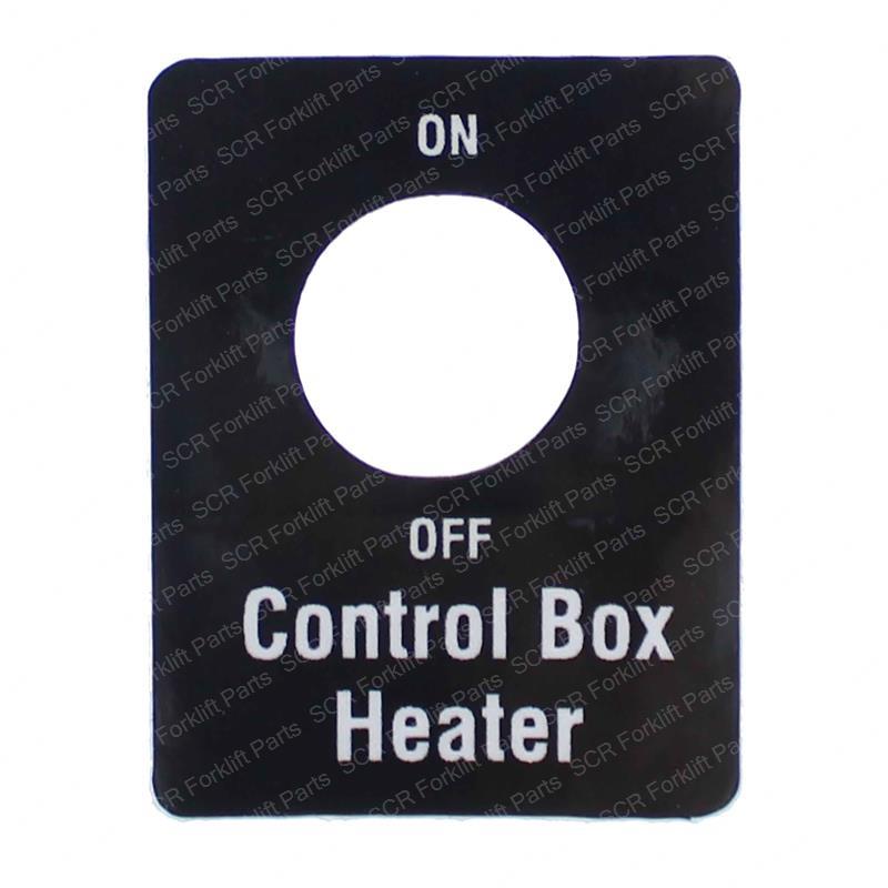 DECAL-OPTION CONTROL BOX HEATR GN114246GT gn114246gt product image