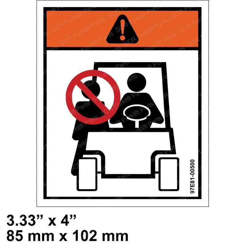 DECAL - WARNING MB1146942 mb1146942 product image