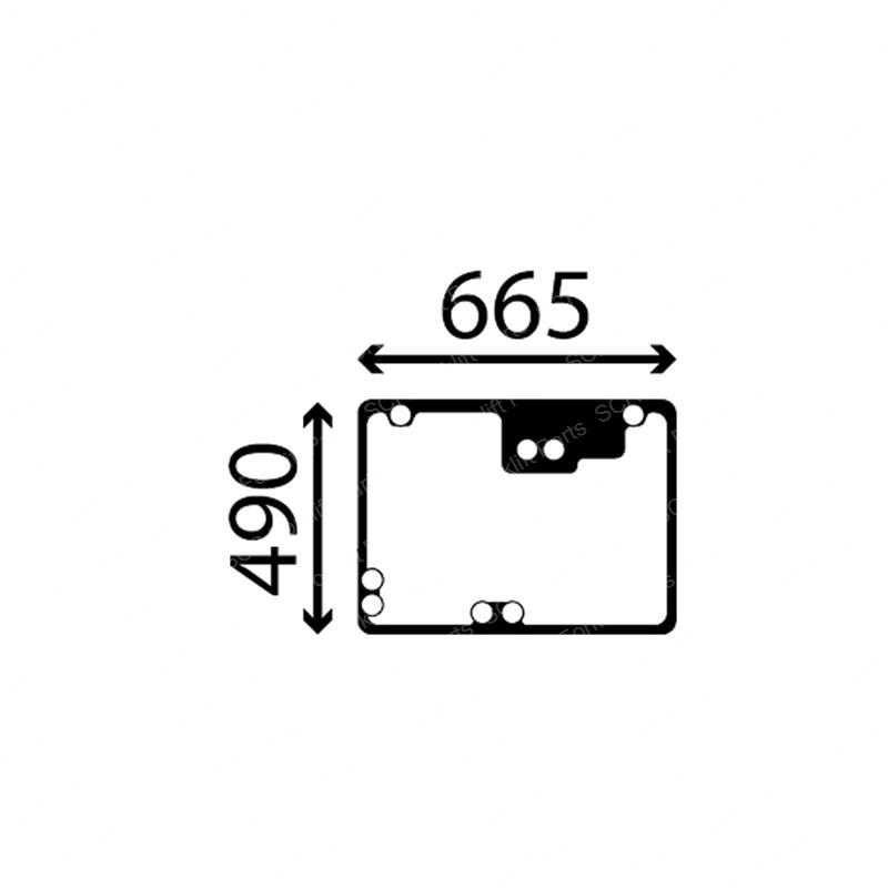 UPPER BACKLIGHT-GREEN JC827/80338 jc827-80338 product image