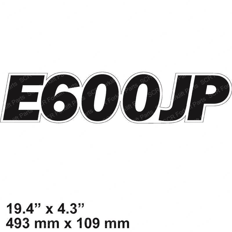 DECAL MODEL DESIGN. E600JP JL1704495 jl1704495 product image