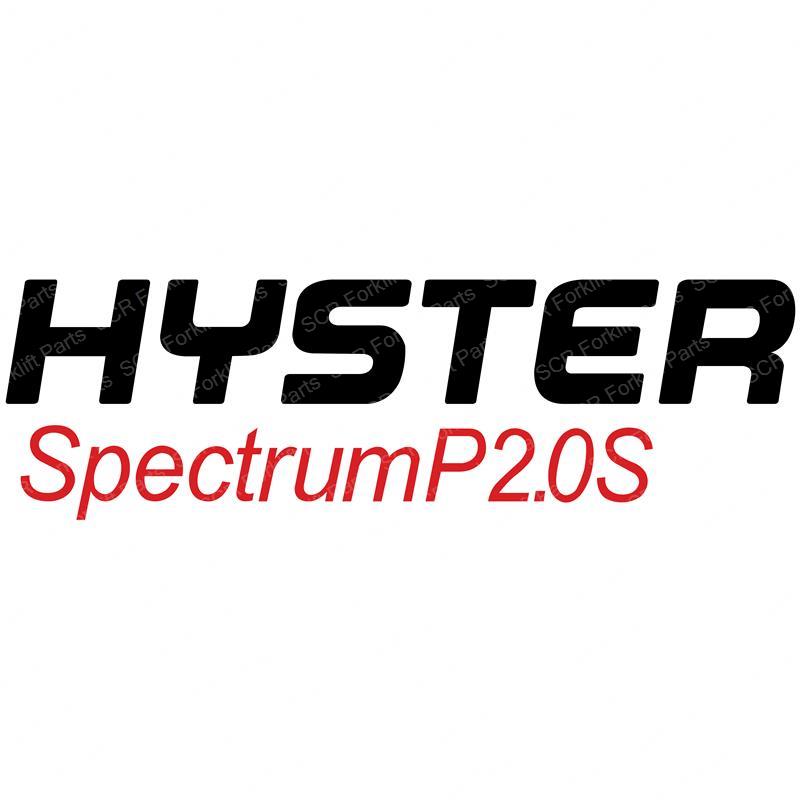 DECAL - HYSTER SPECTRUMP 2.0S HY1597609 hy1597609 product image
