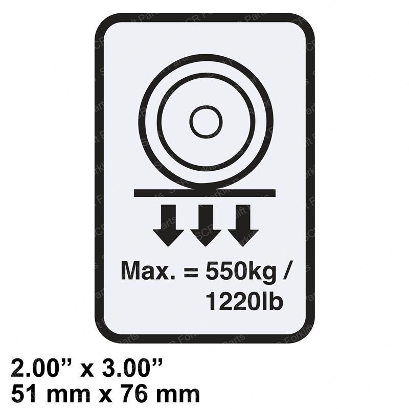 DECAL-WHEELLOAD JC400/E4104 jc400-e4104 product image
