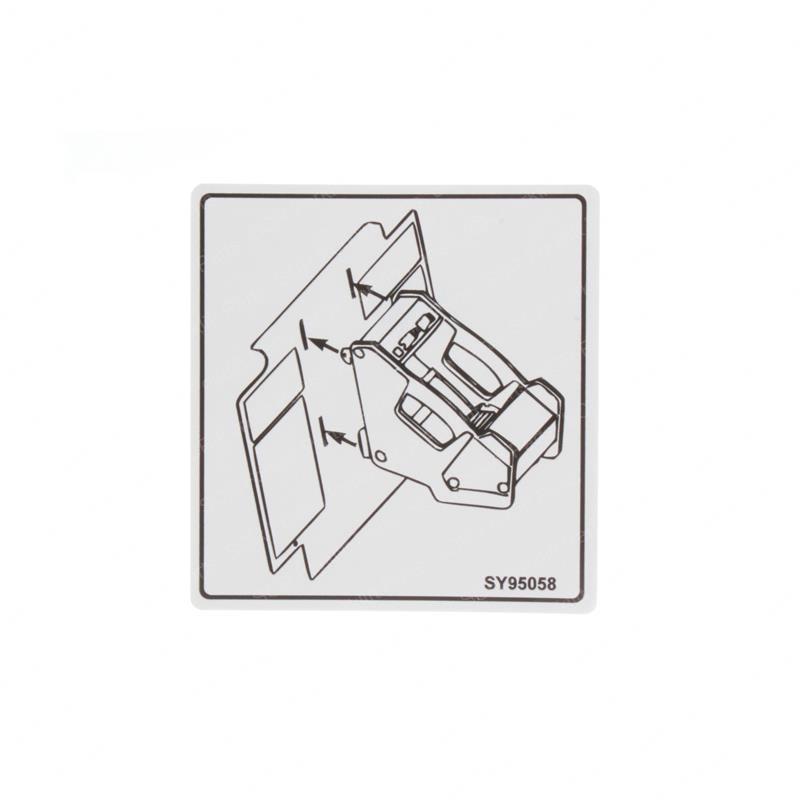 DECAL - CONTROL BOX LOCATION JLNA1705692 jlna1705692 product image