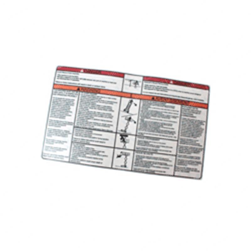 DECAL DANGER/WARNING(ENG/FRE) JL1704684 jl1704684 product image