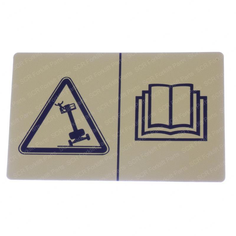 DECAL - TIP OVER LMT SWTCH GN114252 gn114252 product image