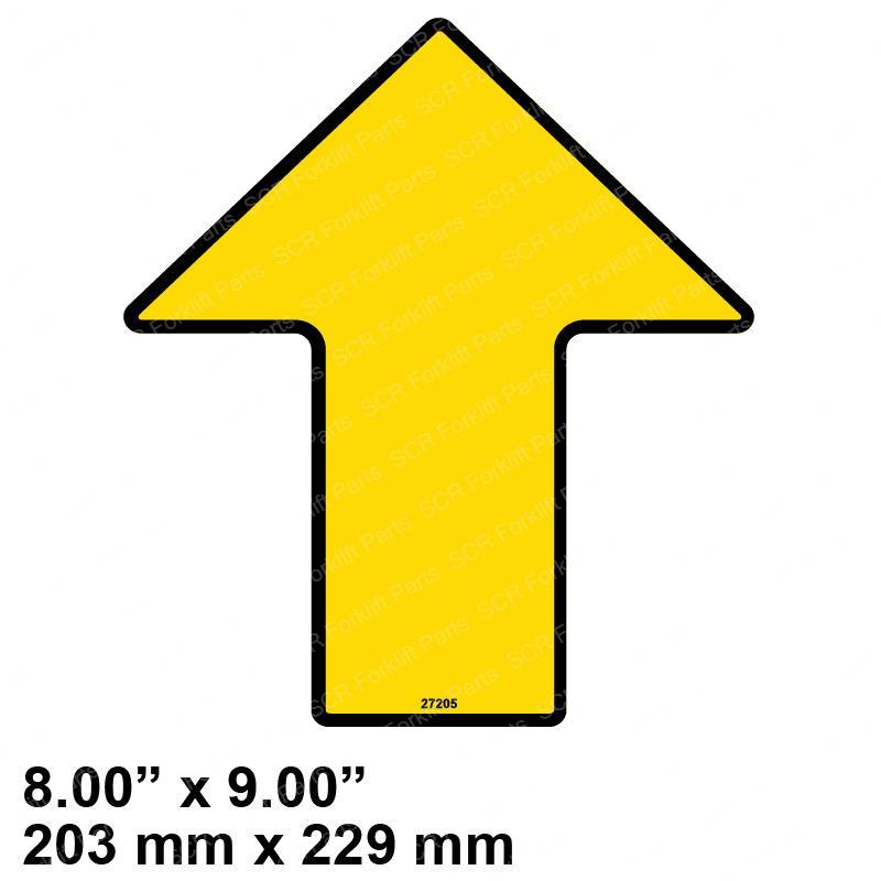 DECAL - ARROW YELLOW JL27205GT jl27205gt product image