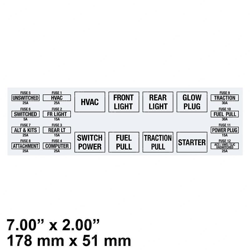 DECAL BC7117407 bc7117407 product image