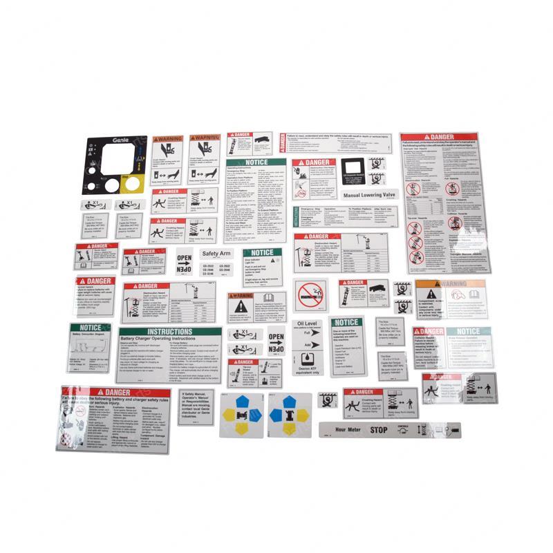 DECAL KIT - SAFETY/INST GN46328 gn46328 product image