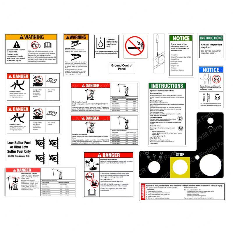 DECAL KIT - WORDS GN114046 gn114046 product image
