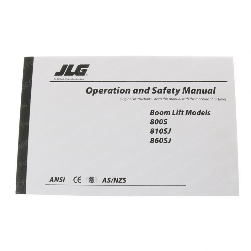 MNL, 800S GBL OPER/SAFETY JL3121630 jl3121630 product image