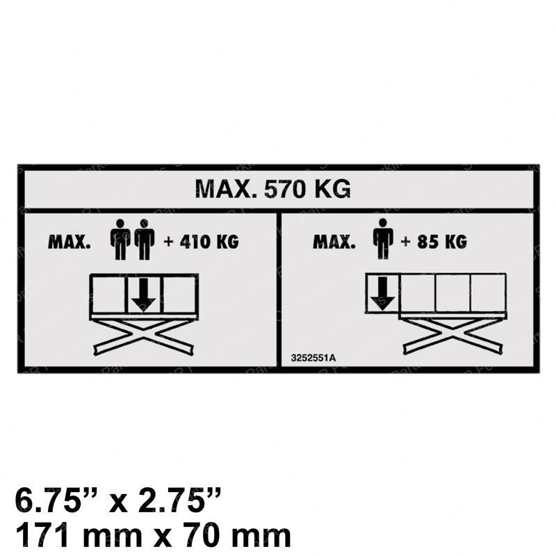 NAMEPLATE - CAP (EXT DECK) E/A JL3252551A jl3252551a product image
