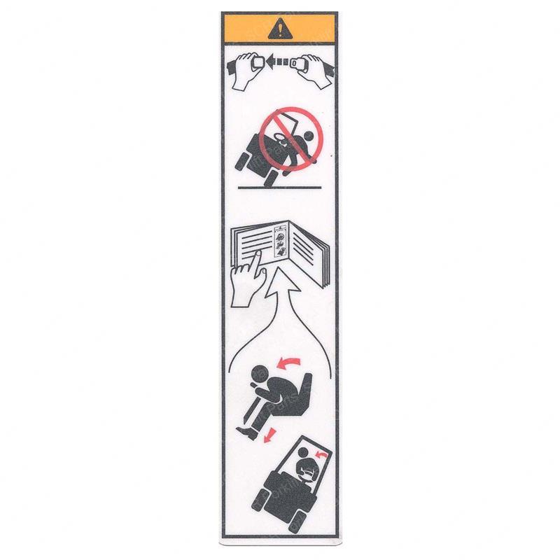 DECAL - WARNING DWK1045007 dwk1045007 product image