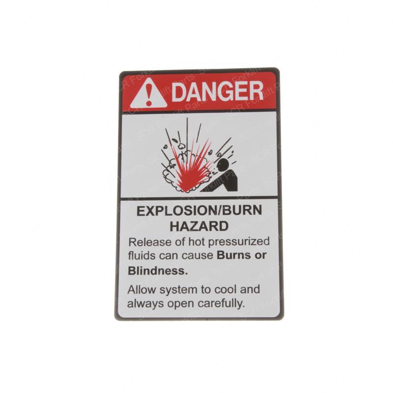DECAL - EXPLOSION HAZARD GN2-1303 gn2-1303 product image