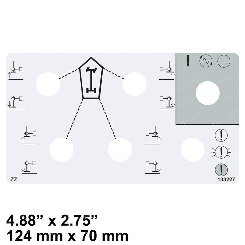 DECAL - OUTRIGGER/HYD SY1230646 sy1230646 product image