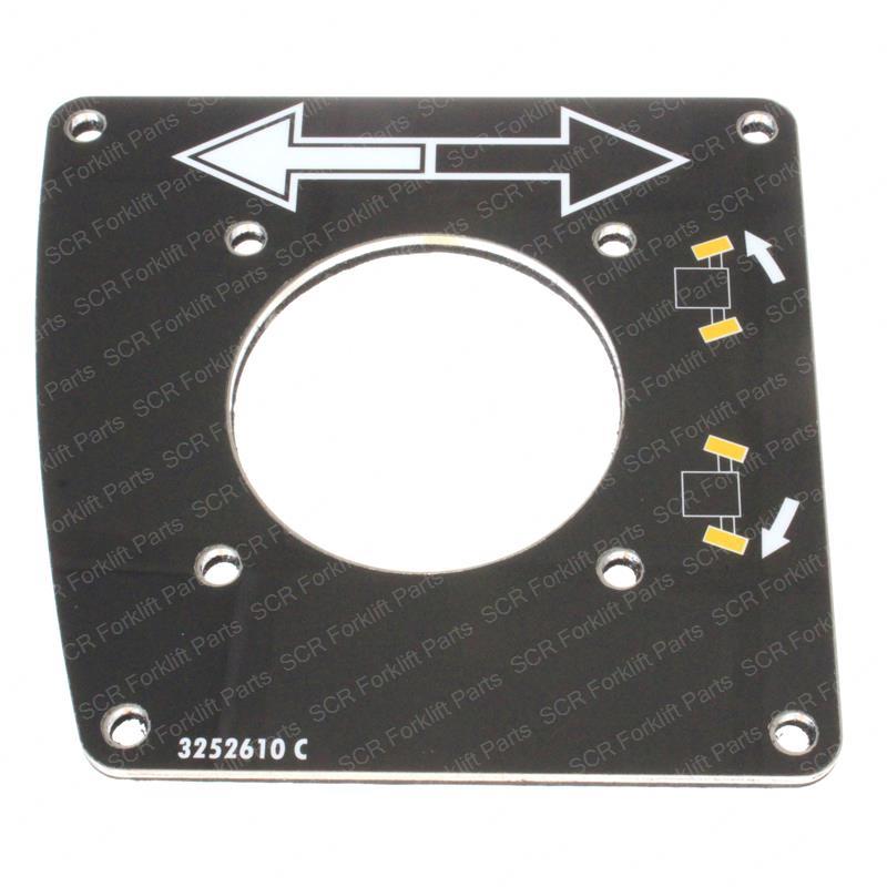 NAMEPLATE - .09X4.50X4.65 ALUMI JL3252610 jl3252610 product image