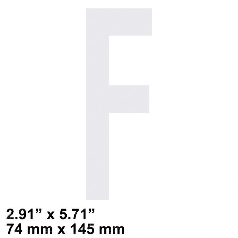DECAL - F WHITE GN114387 gn114387 product image