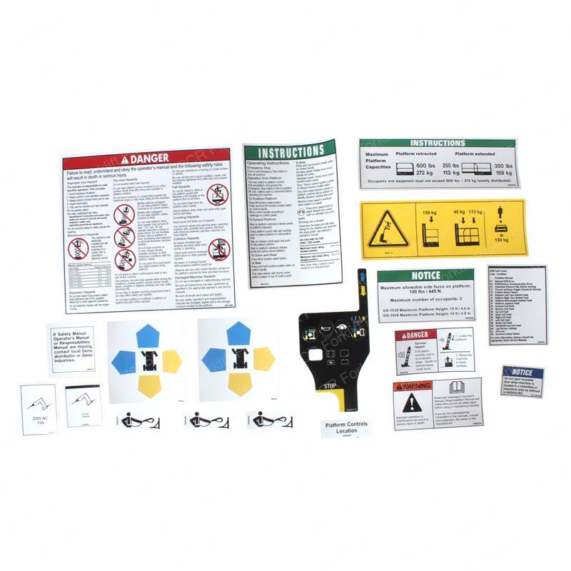 DECAL KIT  - 1930PLATFORM WORDS SY1230937 sy1230937 product image