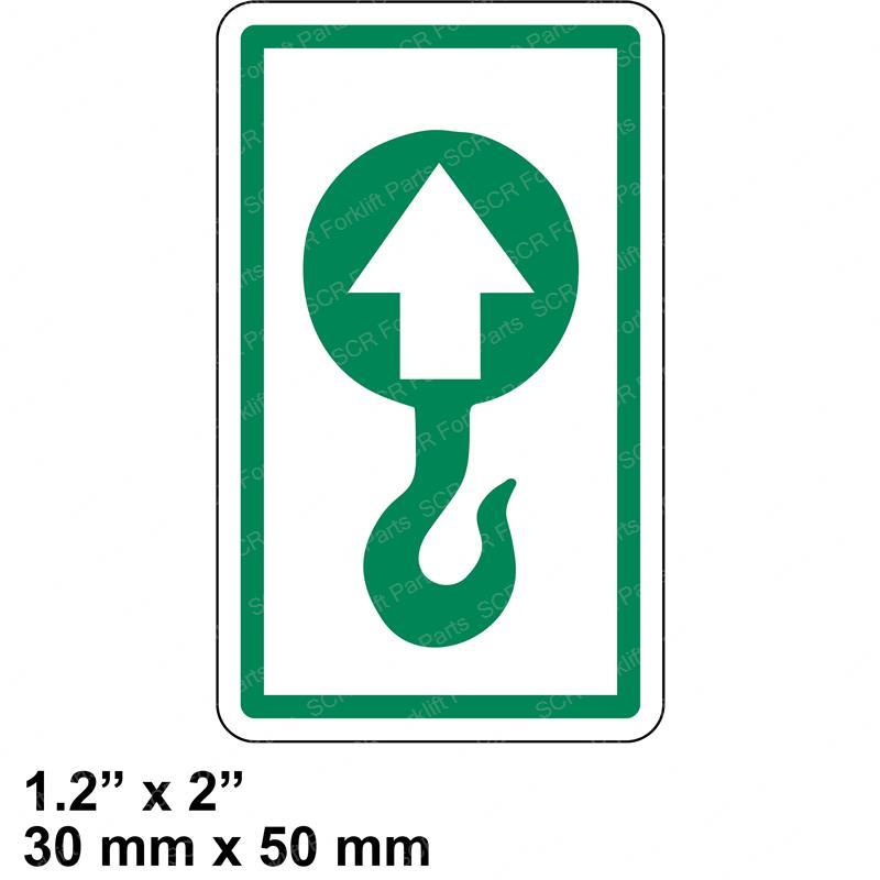 DECAL - LIFT POINT MB1P2807 mb1p2807 product image