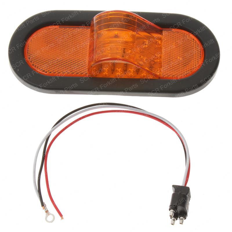 MID TURN LIGHT - 6 IN - AMBER SY1618AK sy1618ak product image