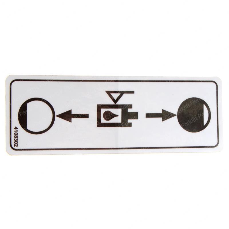 DECAL HYDRAULIC OIL LEVEL SY1230473 sy1230473 product image
