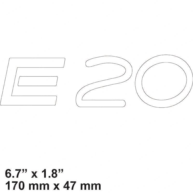 DECAL - MODEL E20 LI0009382253 li0009382253 product image