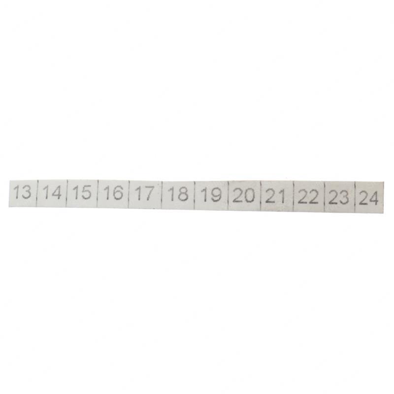 NUMBER SHEET WAGO #13-#24 GN33331 gn33331 product image