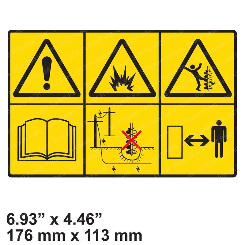 DECAL - WARNING BC7130147 bc7130147 product image