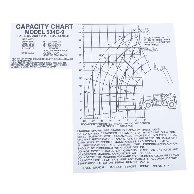 DECAL - CAP CHART JL91143151 jl91143151 product image