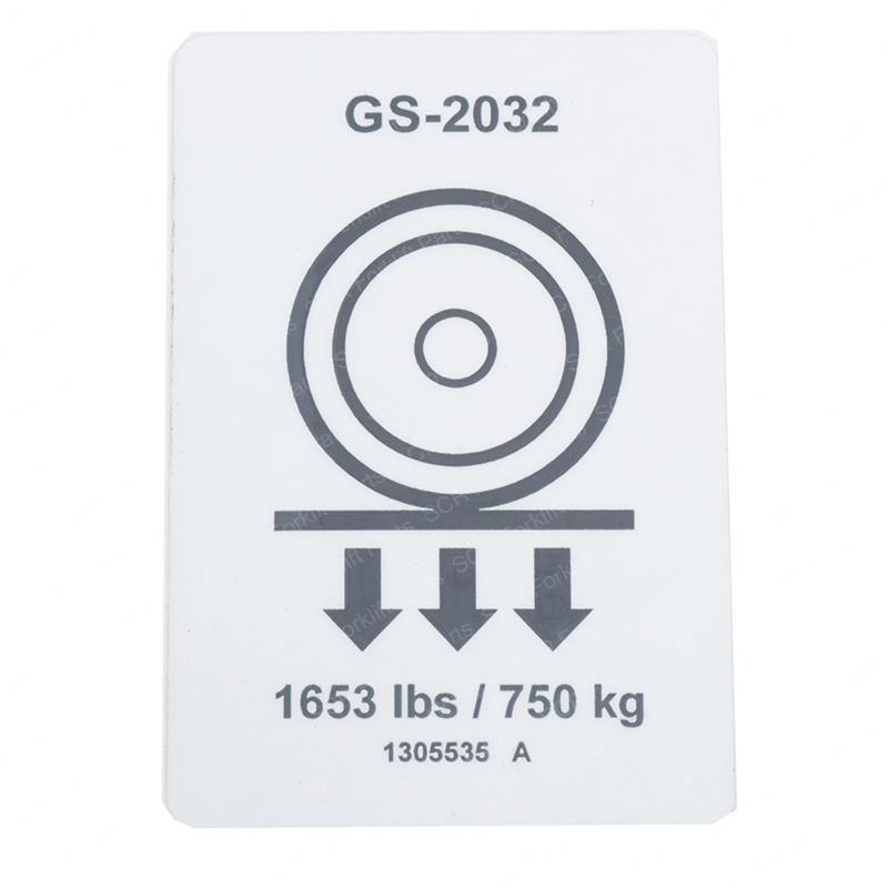 DECAL, LABEL, WHEEL LOAD, GN1305535GT gn1305535gt product image