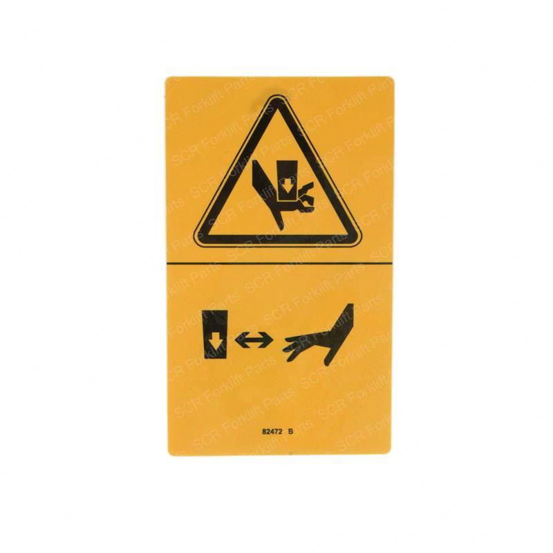 DECAL - WARNING CRUSHING HAZARD JLGN82472GT jlgn82472gt product image