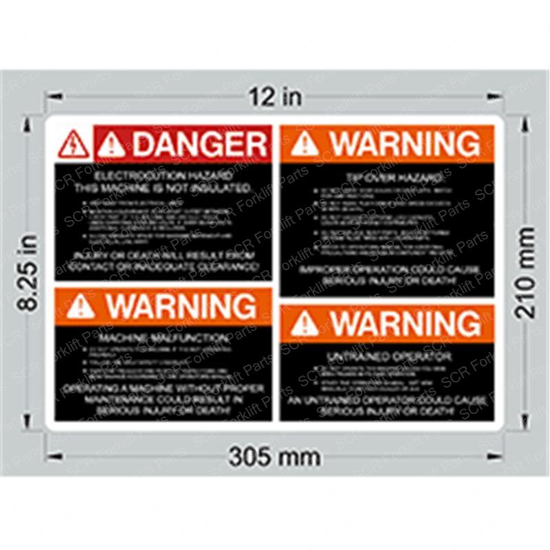 DECAL - (DANGER) JL1702954 jl1702954 product image