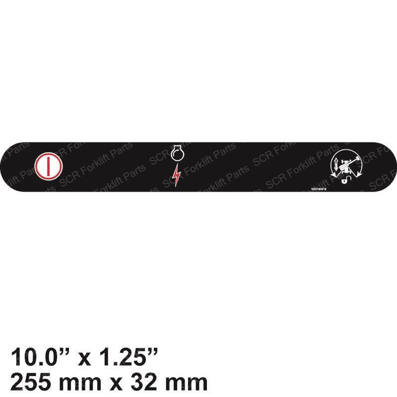 DECAL-STOP AND AUX POWER (ANSI) JL1001184618 jl1001184618 product image
