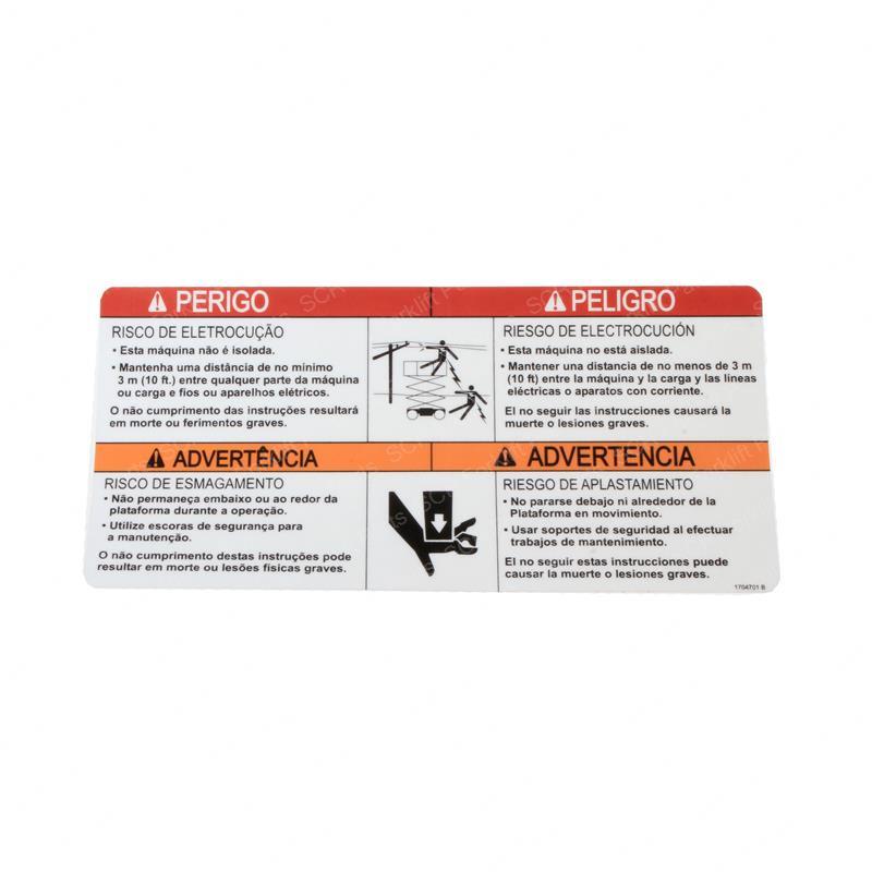 DECAL - ELECT/CRUSH(POR SPA JL1704701 jl1704701 product image